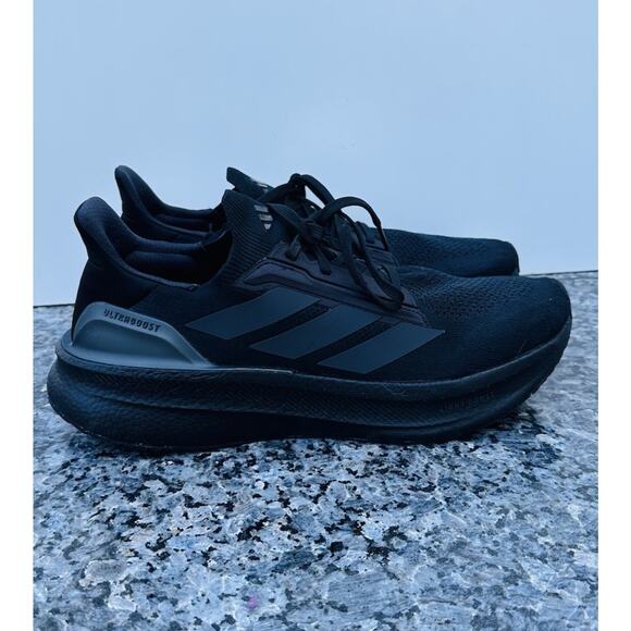 Adidas Ultraboost 5X Running Shoes Mens Size 13 Triple Black Sneakers JH7244 main image 5